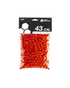 Dynamic Sports Gear RAM Paintballs cal.43 500 stuks Rood