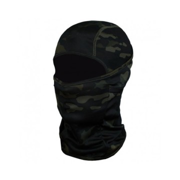Balaclava Multicam Zwart