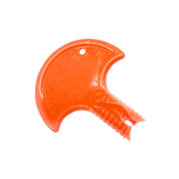 Barrel plug oranje