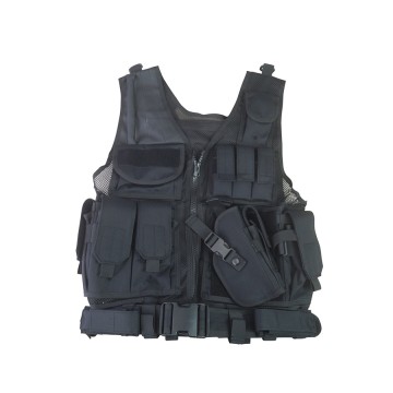Cross Draw Tactical Vest Zwart