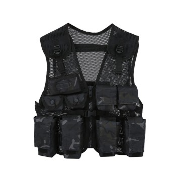 Kids Assault Vest - Multicam Zwart