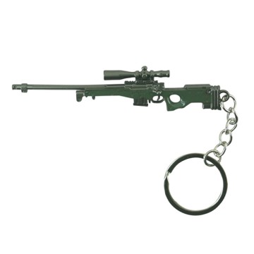 Sniper Groen Sleutelhanger