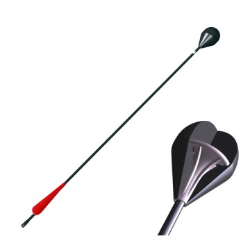 Larp pijl shoot out pijl ronde kop