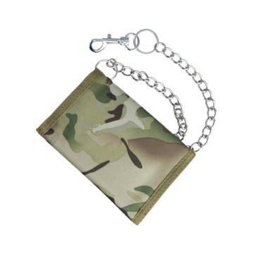 Portemonnee Multicam met Ketting
