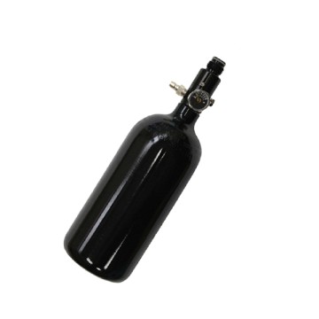 HP Paintball fles 0,8L 48CI met 3000 PSI regulator