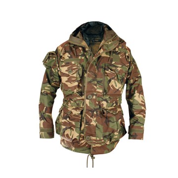 SAS Style Legerjas Woodland Camo
