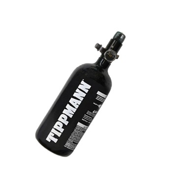 Tippmann HP Fles 48ci / 0,8L met 3000 PSI Regulator