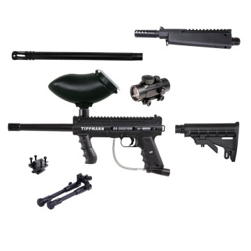 Tippmann 98 Sniper Paintball Set