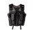 Field Tactical Battle Vest Zwart Voorkant