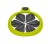 DYE Rotor R2 Speed Feed Lime Grijs