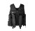 Field Pro Tactical Vest Black Voorkant