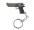 Desert Eagle Pistol Charm Sleutelhanger