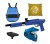 valken Gotcha blauw set compleet