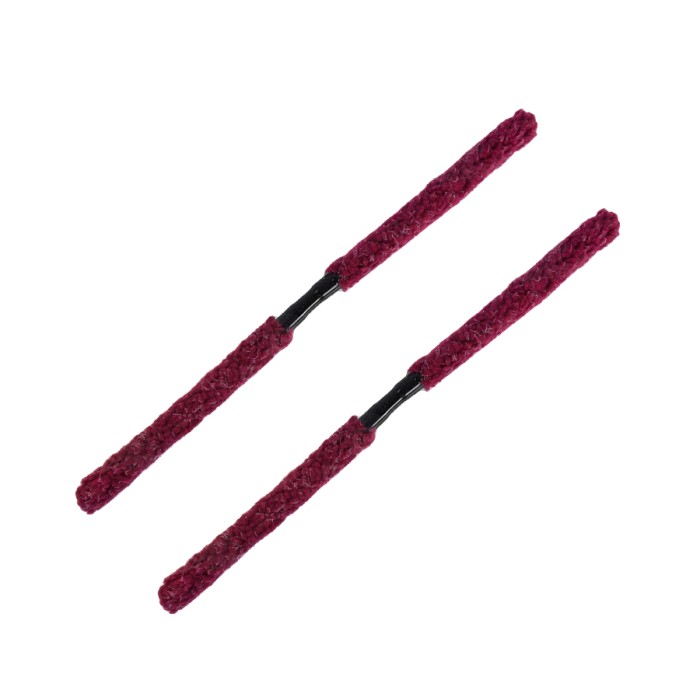 2x Tweezijdige Paintball Swab in de kleur Rood