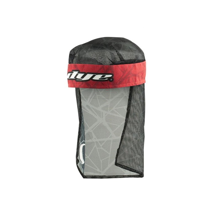 DYE Headwrap UL Rood/Zwart