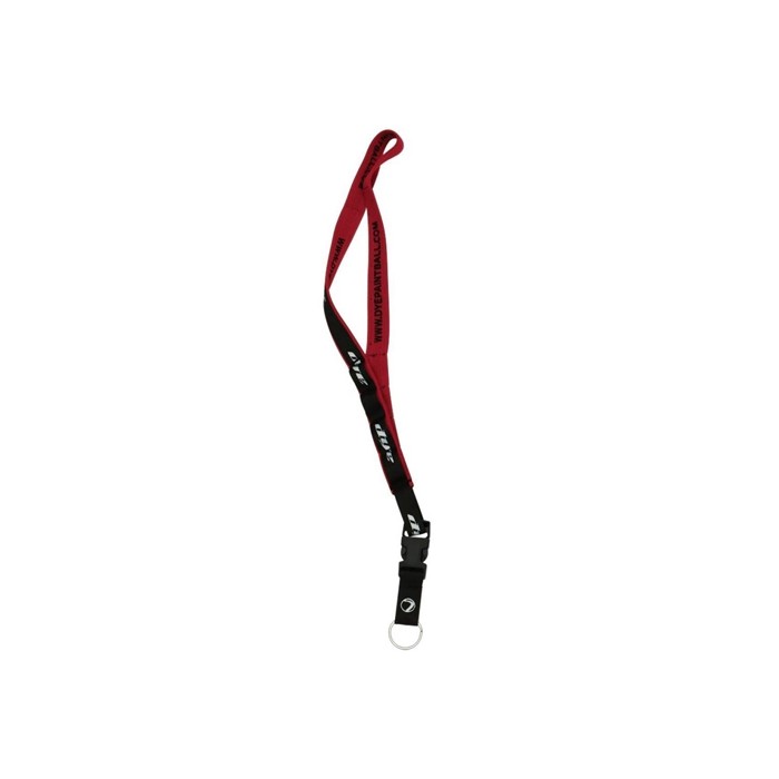 Dye Looper Lanyard Rood