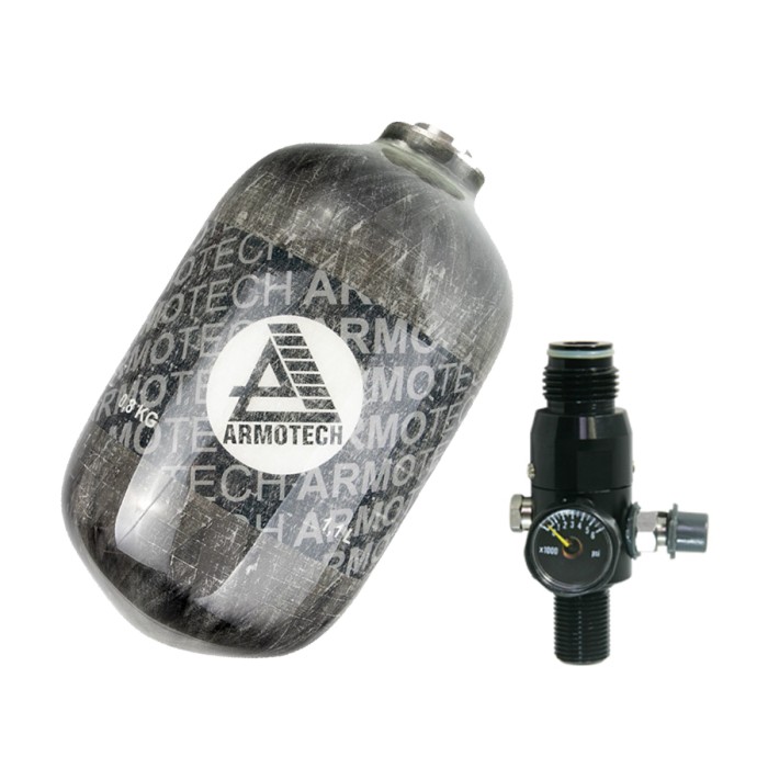 DYE Armotech Core 1,1L met Regulator 4500 PSI