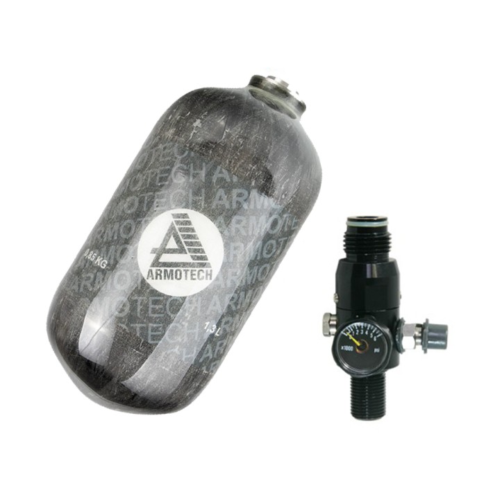 DYE Armotech Core 1,3L met Regulator 4500 PSI