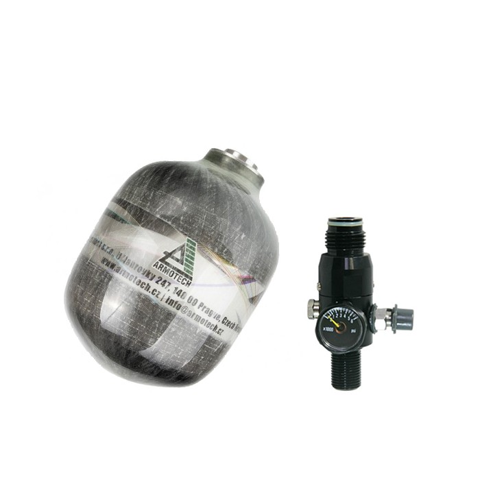 DYE Armotech Core 0,8L met Regulator 4500 PSI