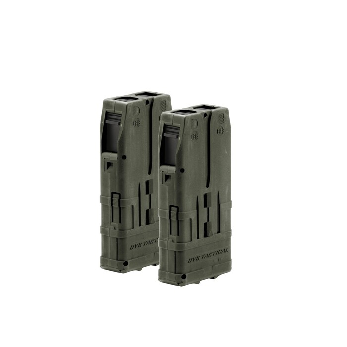 DYE Dam Magazijn 10 Olive Duo pack