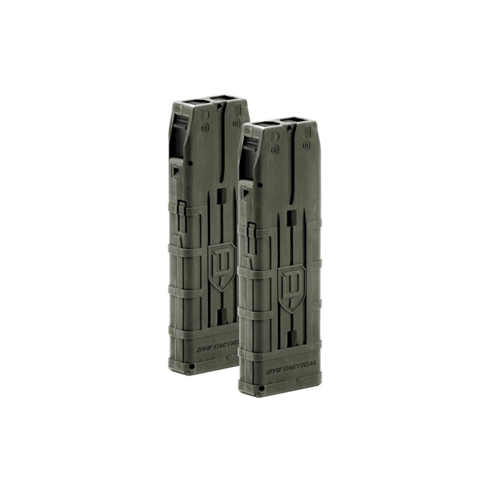 DYE Dam Magazijn 20 Olive Duo pack