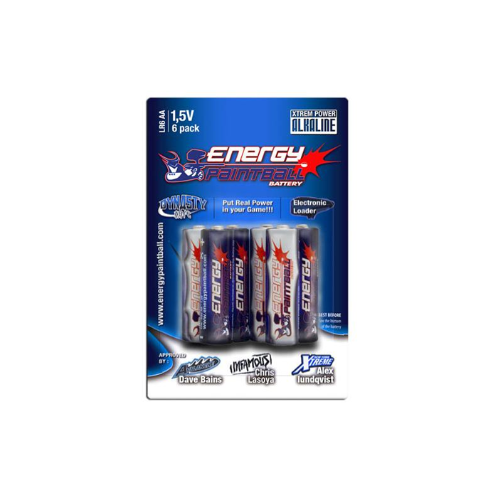 Energy Paintball AA 6pack