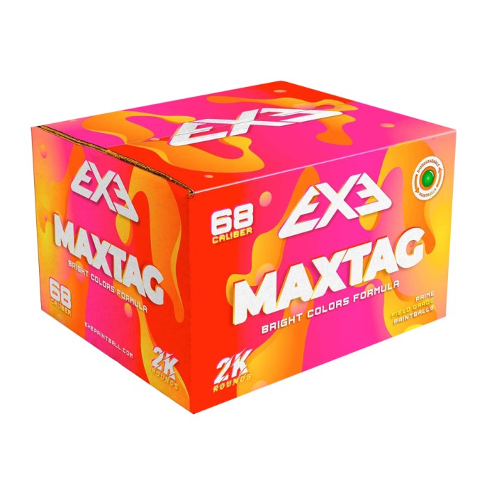 EXE Maxtag Paintballs