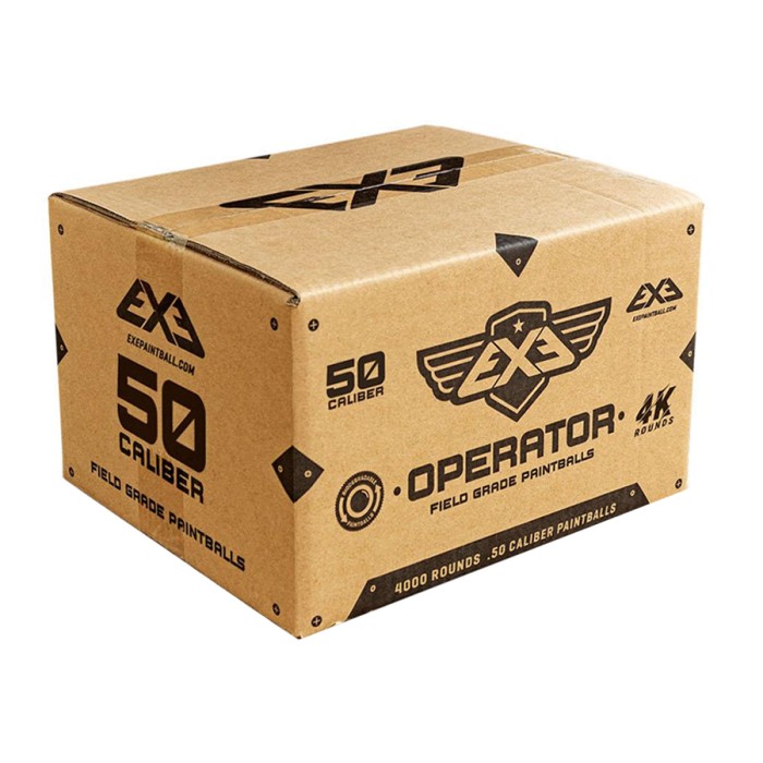EXE Operator 4000 .50 cal Paintballs