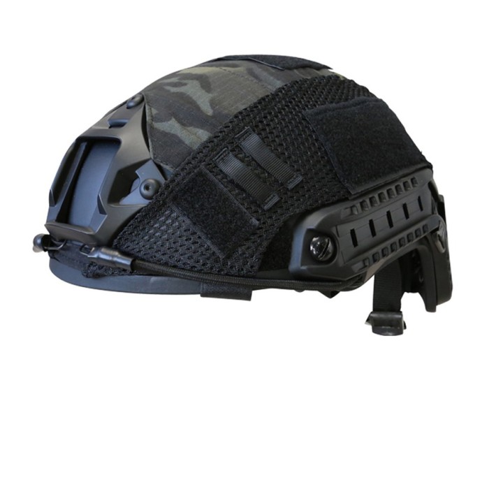 Fast helmet cover - Multicam Zwart