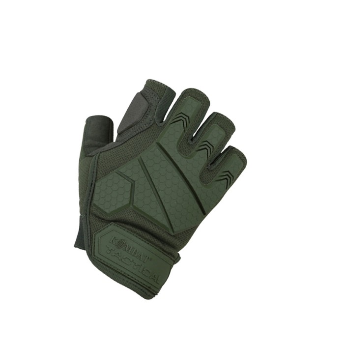 Alpha Fingerless Tactical Glove - OD