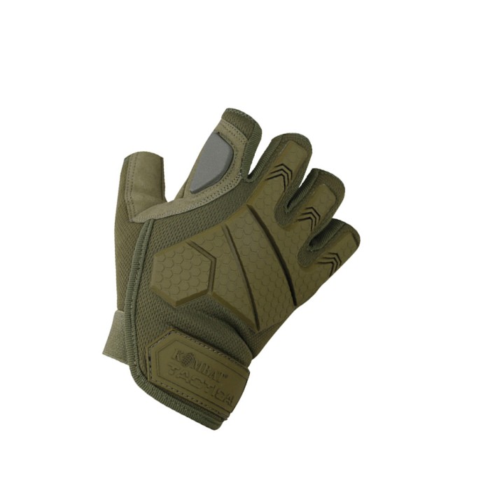 Alpha Fingerless Tactical Glove - Tan