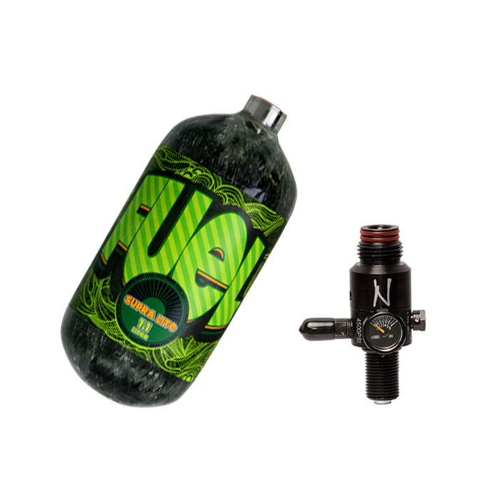 FUEL Supralite 1,1L met Ninja Pro V2 regulator 4500 PSI Kevlar