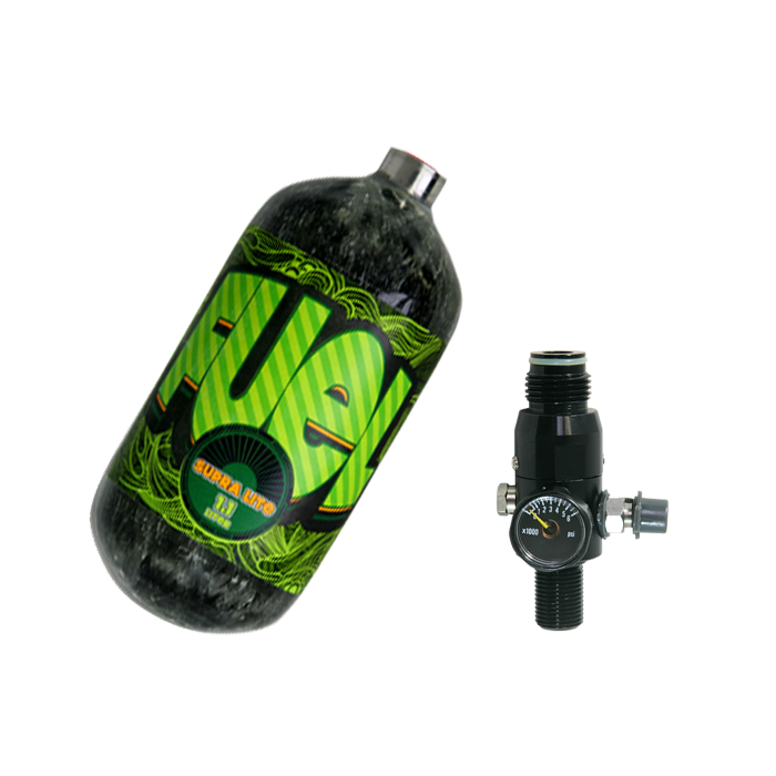 FUEL Supralite 1,1L met Zen regulator 4500 PSI Kevlar