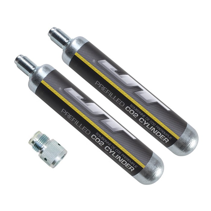 JT CO2 Patroon 90 gram DuoPack met adapter