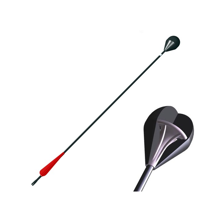 Larp pijl shoot out pijl ronde kop