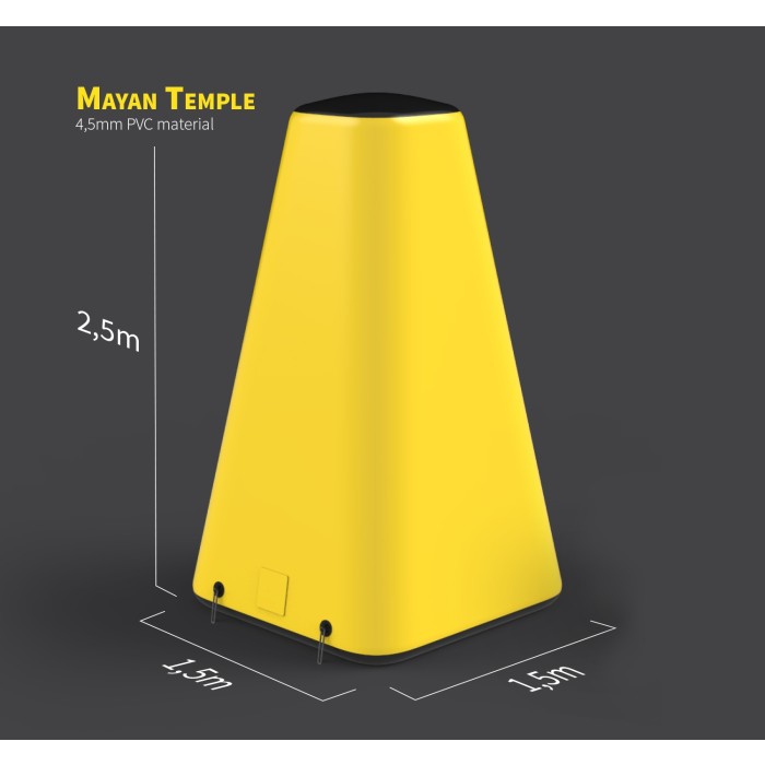 Mayan Temple Luchtbunker paintball archery tag laser gamen