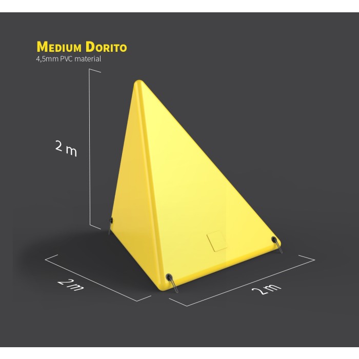 Dorito Luchtbunker paintball archery tag laser gamen