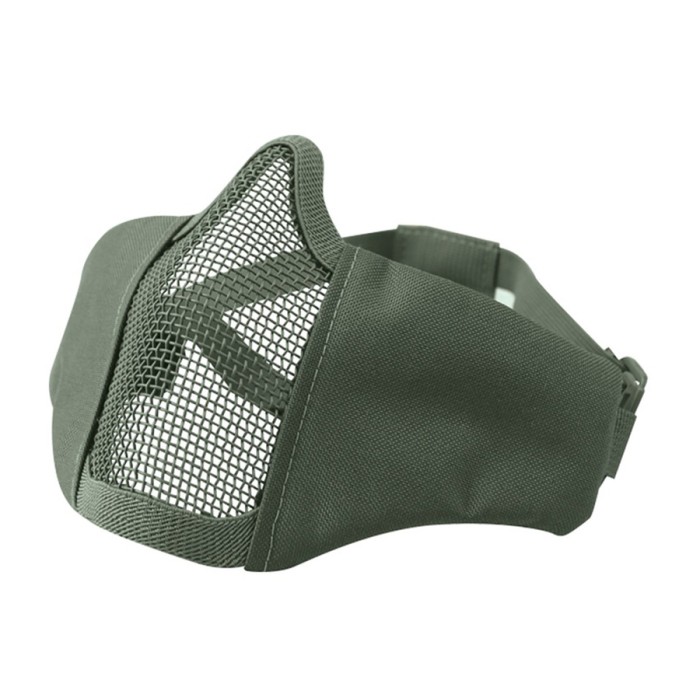 Recon Mesh Face Mask Olive Green