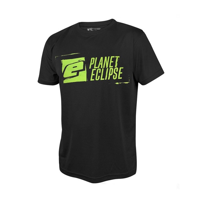 Planet Eclipse T-Shirt Pro-Formance Stencil Zwart