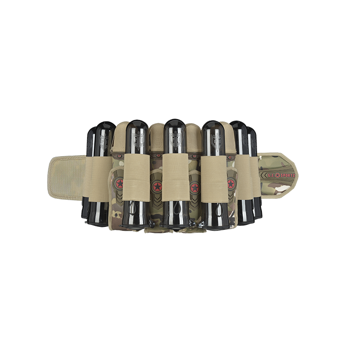 GI Race gordel 4 plus 7 Multi Camo