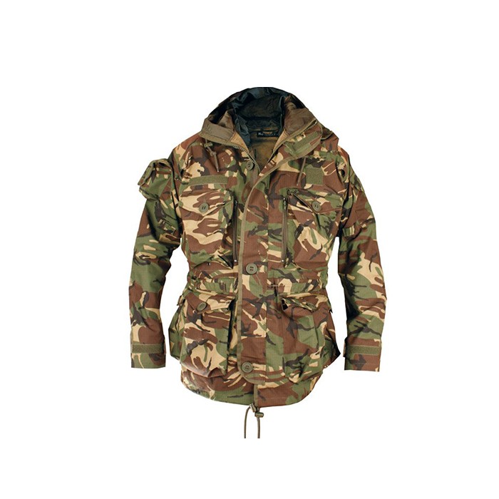 SAS Style Legerjas Woodland Camo