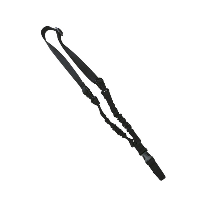Single point bungee sling Zwart