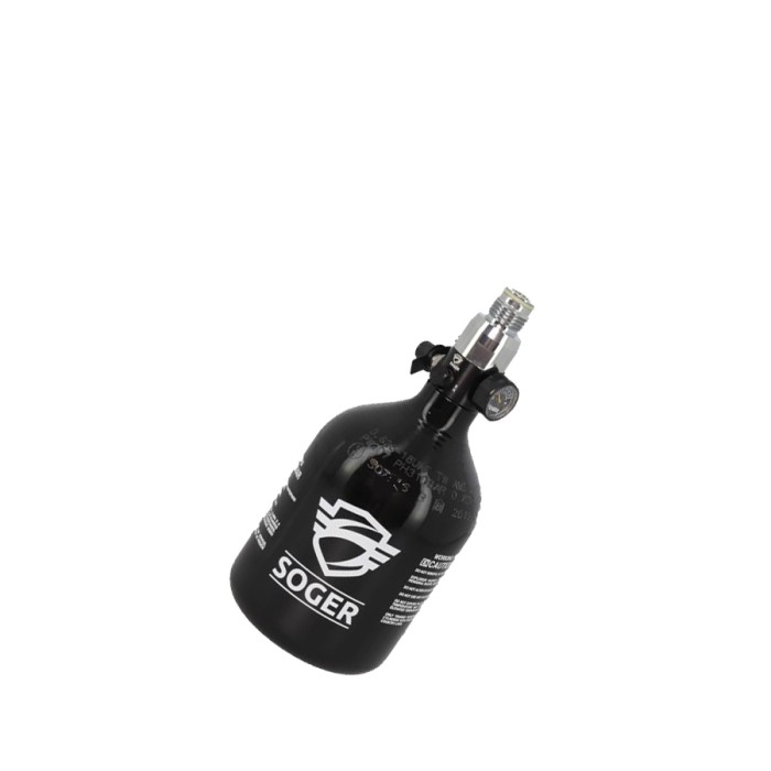 Soger HP Fles 0.4L Kort met 3000 PSI Regulator