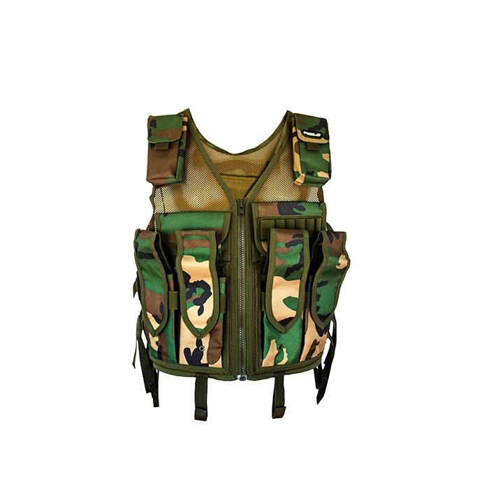 Field Tactical Battle Vest Camo Voorkant