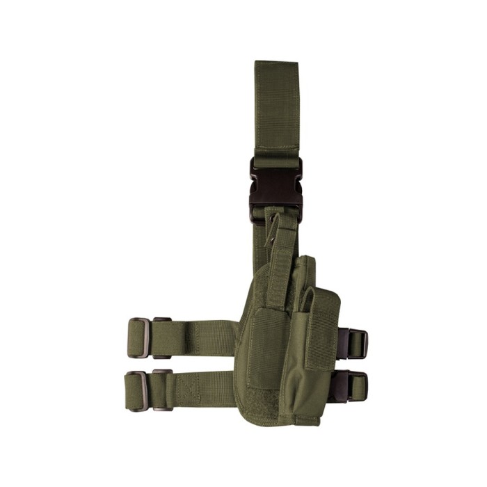 Tactical Leg Holster Olive Groen
