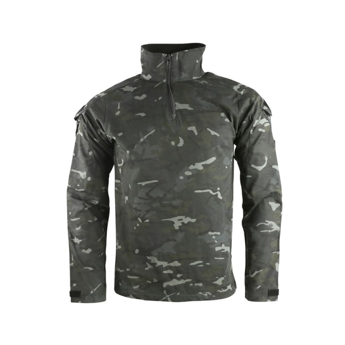 Tactical Spec-Ops UBACS Combat Shirt Camo Zwart