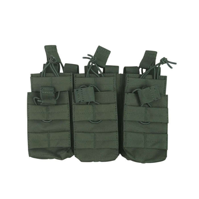 Tactical Triple Duo Mag Pouch Groen