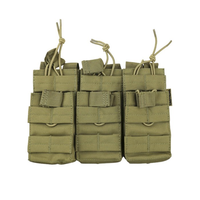 Tactical Triple Duo Mag Pouch Tan