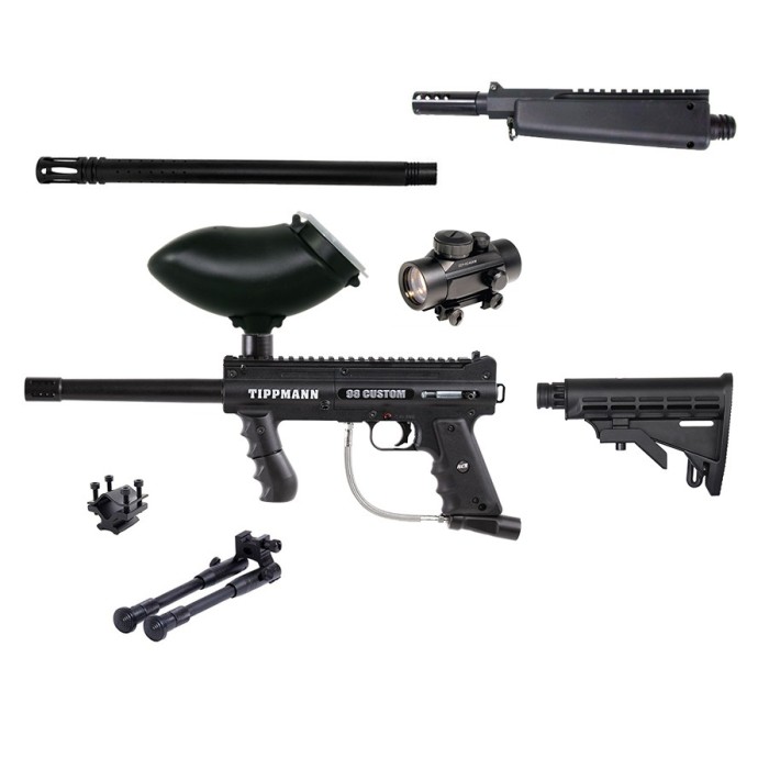 Tippmann 98 Sniper Paintball Set