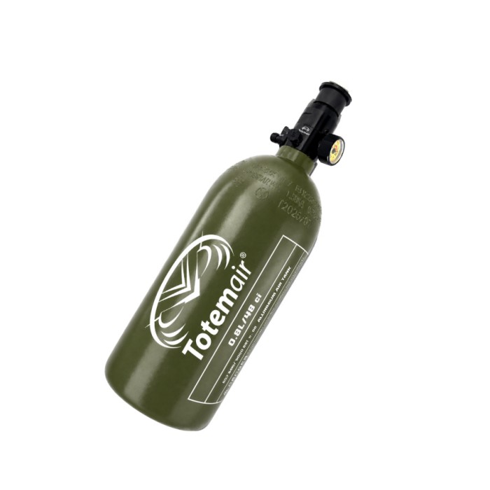 Totem Air HP Fles 0,8L met 3000 PSI Regulator